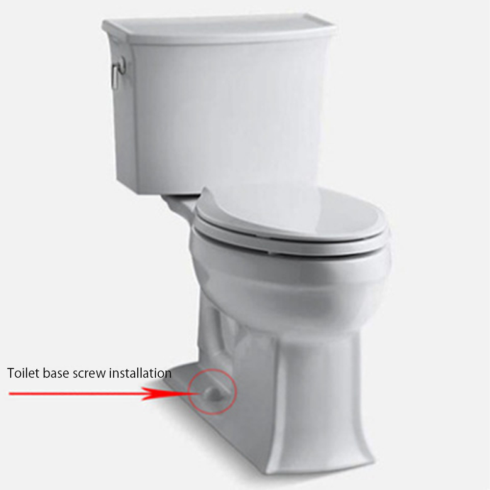 2 Pairs Universal Plastic Toil - Home Center Bathroom Accessories 评论和价格