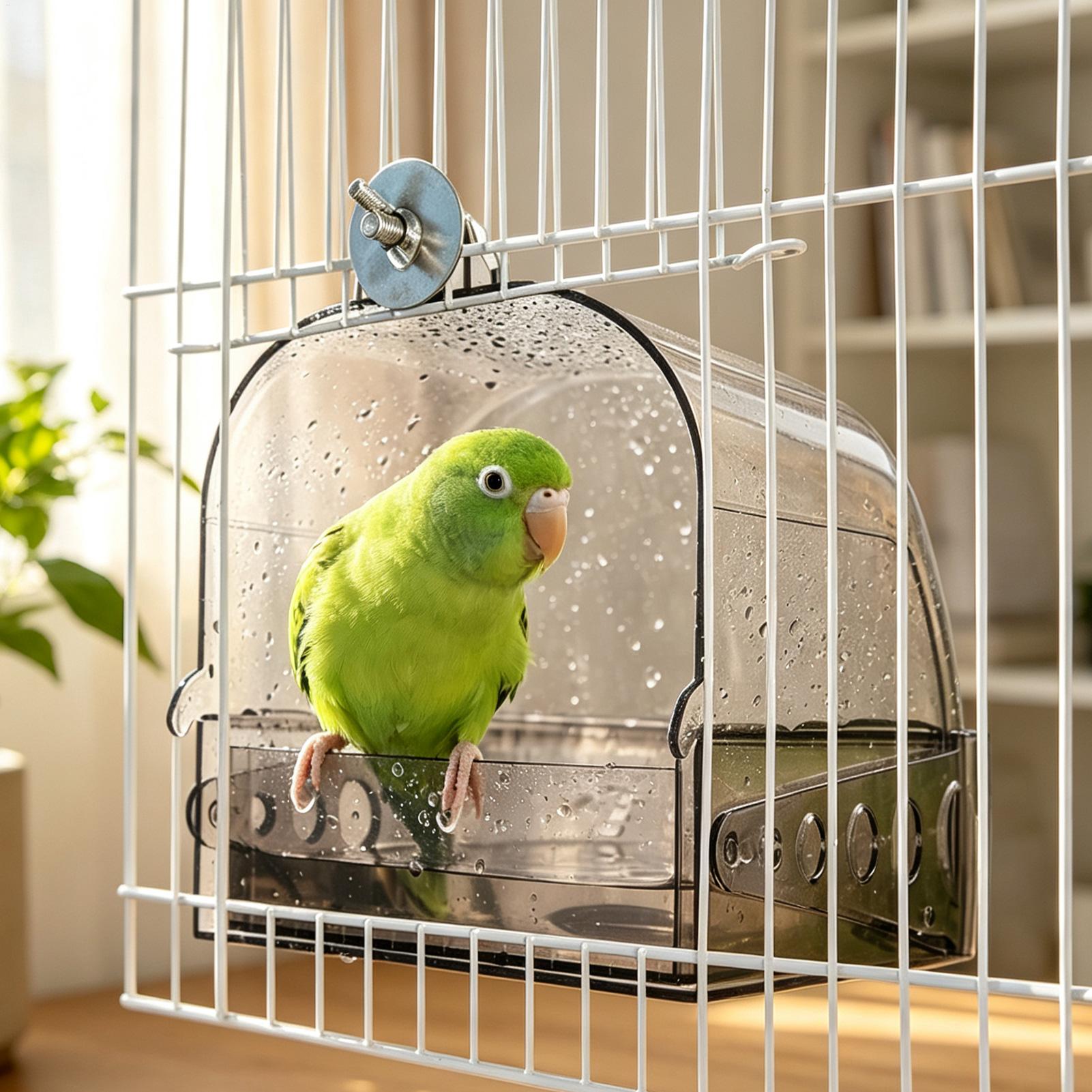 Parakeet Bath Hangable Detacha - Home Bath 评论和价格