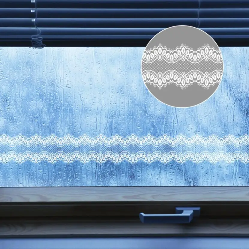Sweet Lace Design Wallpaper Bo - Home Bathroom Door 评论和价格