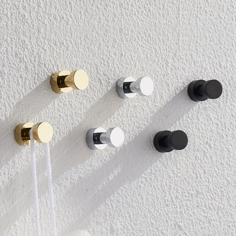 2/3/4/5pcs Brass Robe Hooks Ru - Home Center Bathroom Accessories 评论和价格
