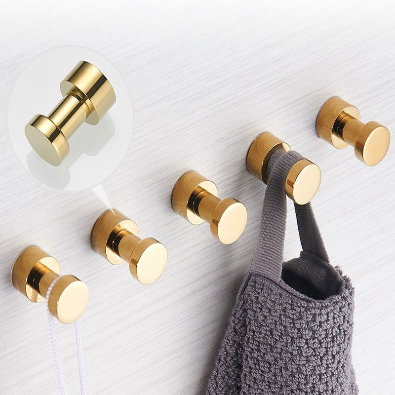2/3/4/5pcs Brass Robe Hooks Ru - Home Center Bathroom Accessories 评论和价格