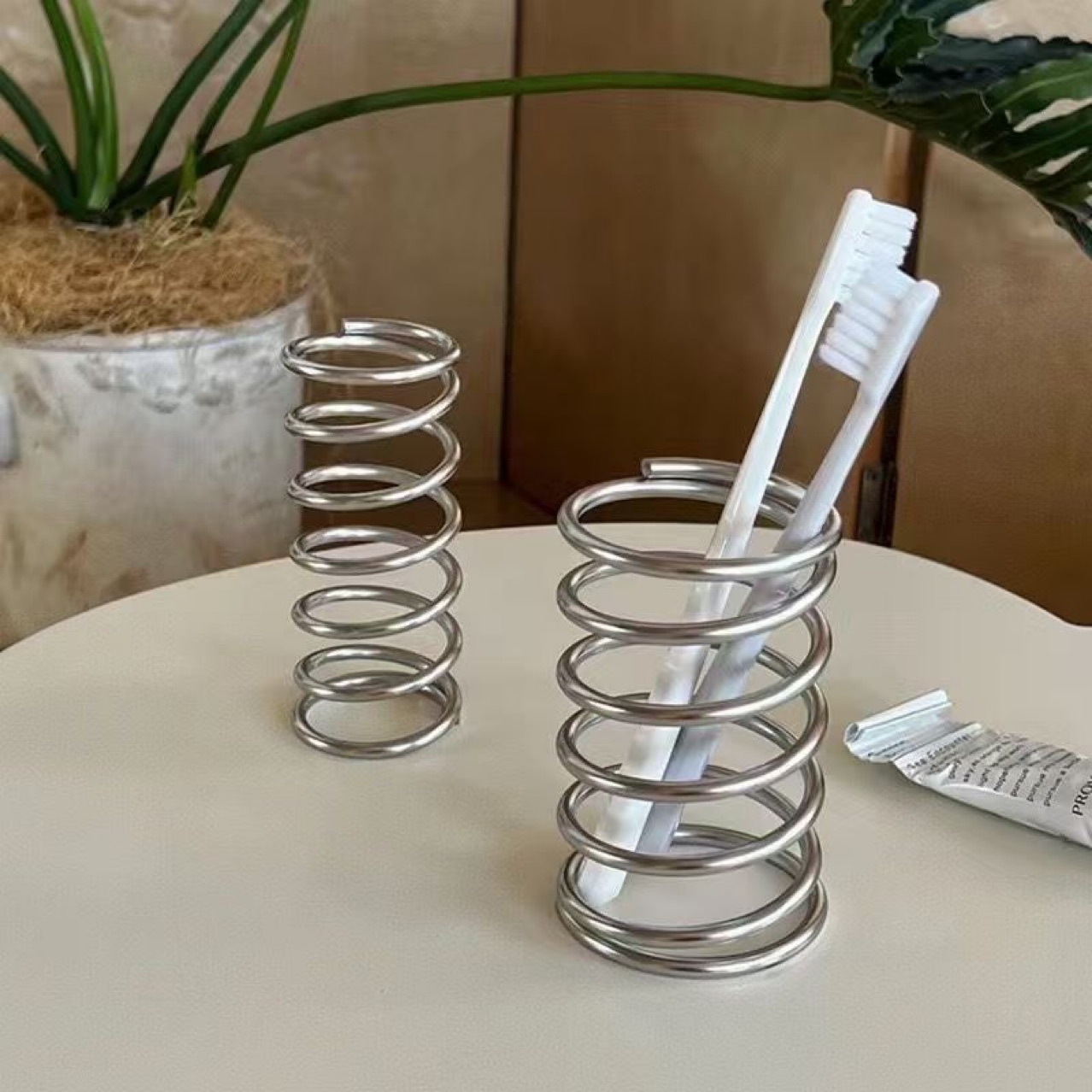 Stainless Steel Toothbrush Hol - Home Center Bathroom Accessories 评论和价格