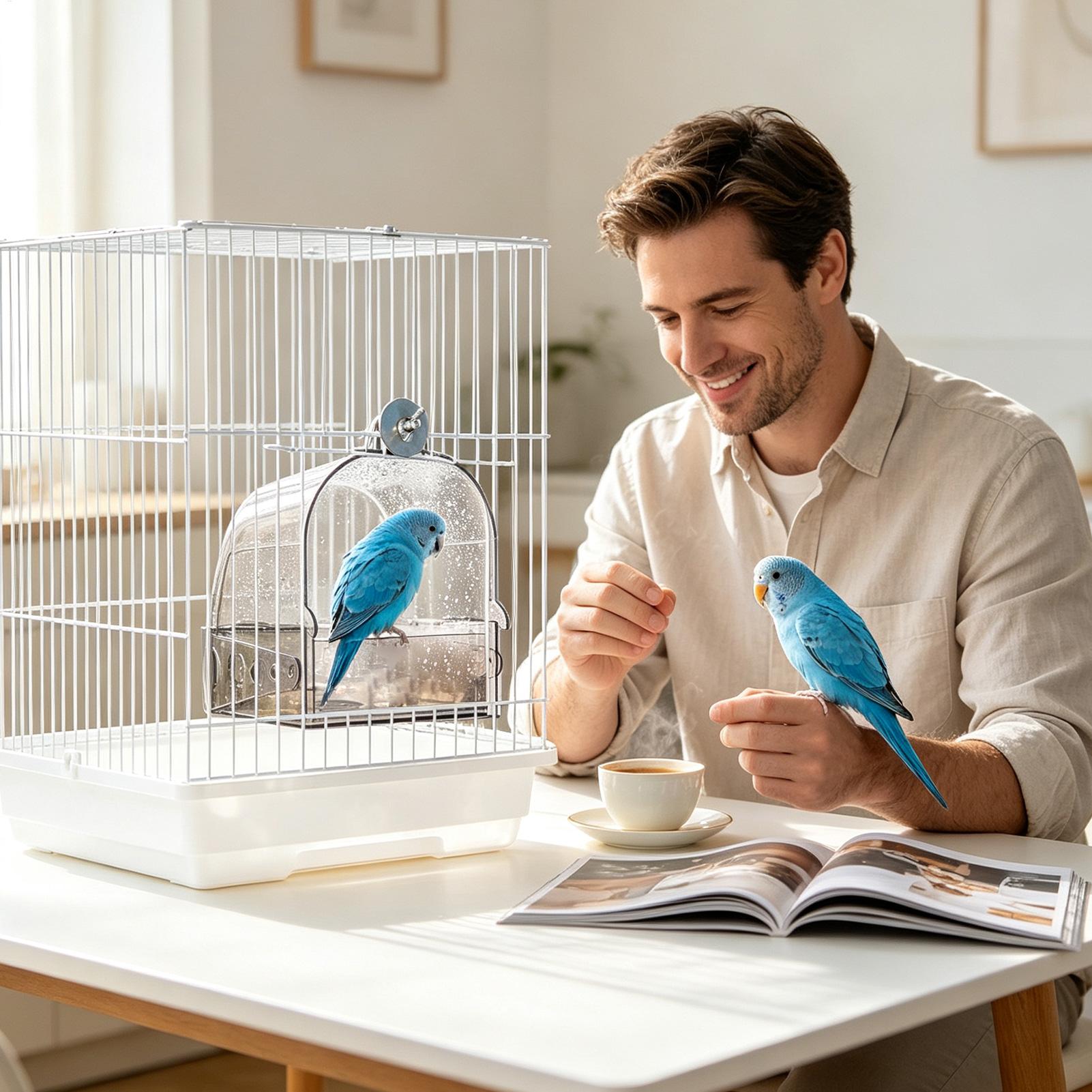 Bird Bath For Cage Detachable  - Home Bath 评论和价格