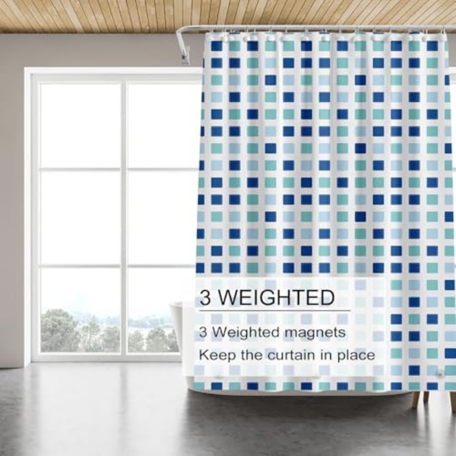 Shower Curtain Liner, 4G PEVA  - Shower Curtain Liner 评论和价格