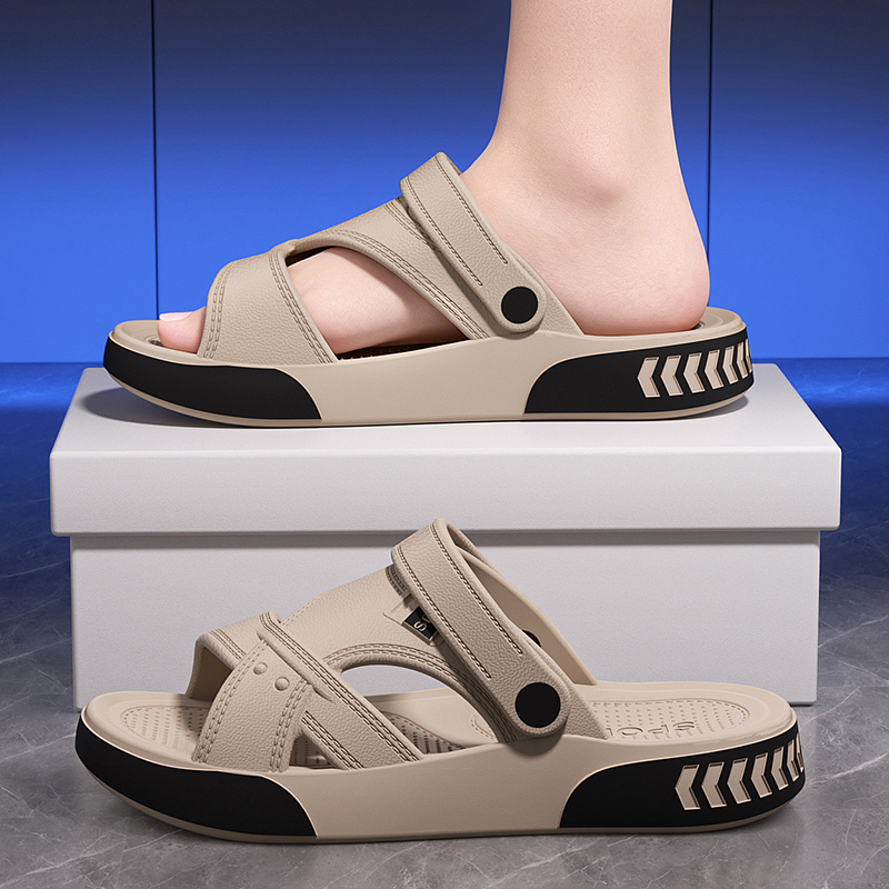 Summer Men's Slippers Indoor O - Home Outside Bathroom 评论和价格