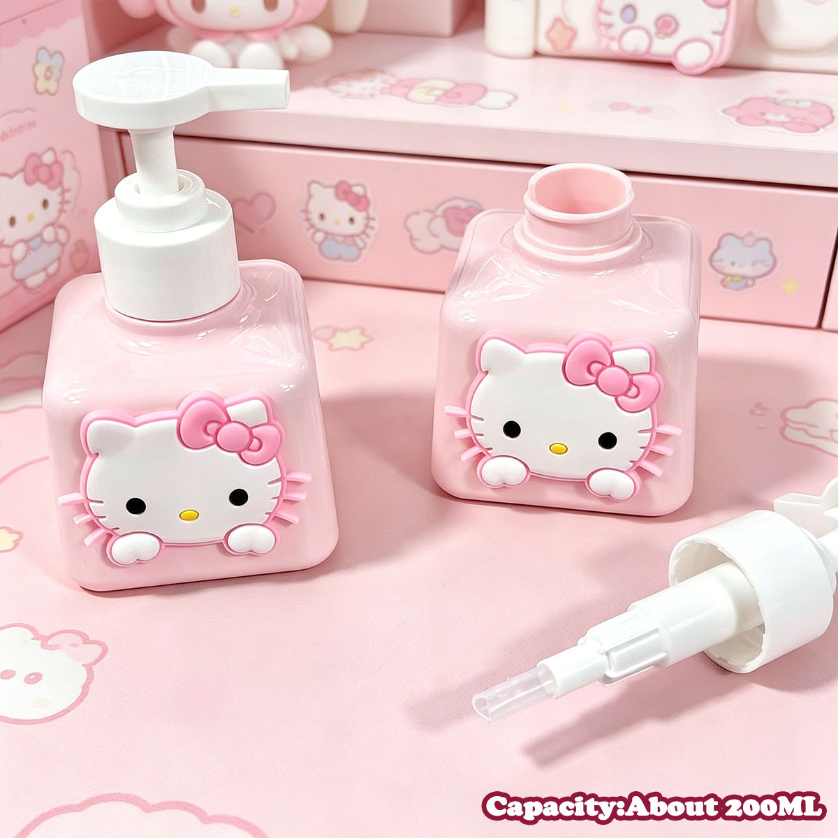 Hello Kitty Emulsion Bottling  - Home Bathroom Gadgets 评论和价格