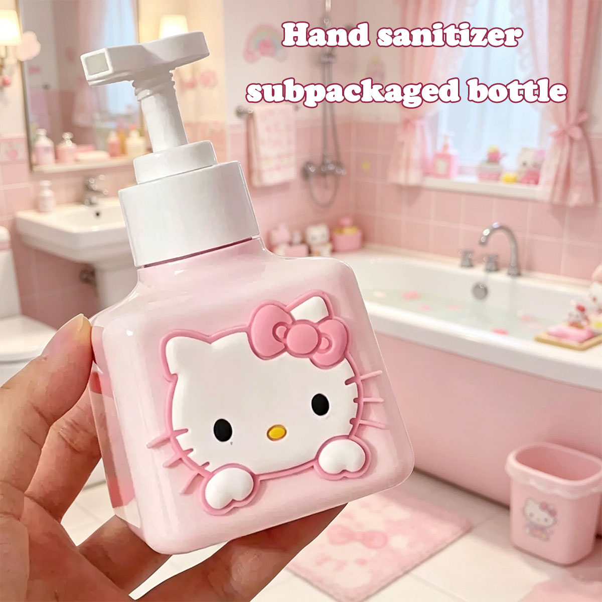 Hello Kitty Emulsion Bottling  - Home Bathroom Gadgets 评论和价格