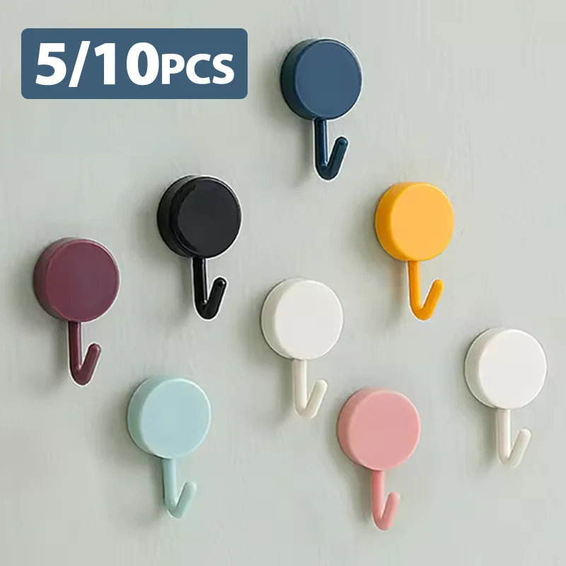 5-15pcs Self Adhesive Hook Str - Home Bathroom Door 评论和价格