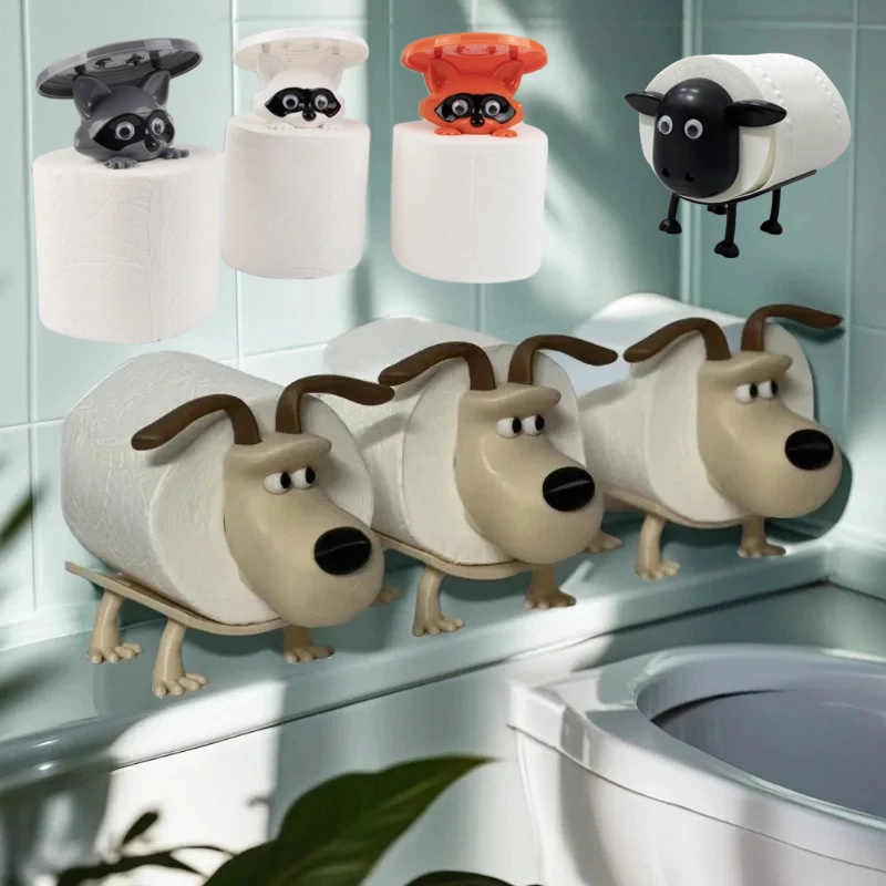 Fun Dog Raccoon Sheep Toilet P - Home Center Bathroom Accessories 评论和价格