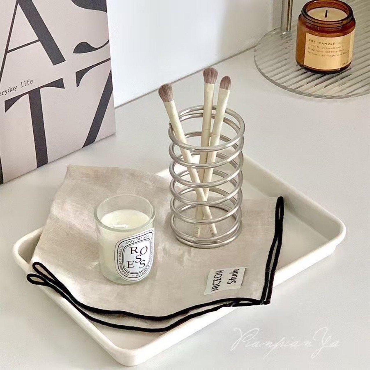 Stainless Steel Toothbrush Hol - Home Center Bathroom Accessories 评论和价格